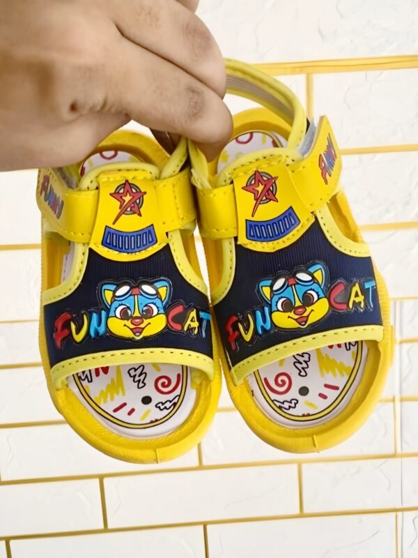 Yellow Sandals with Chu Chu Sound