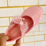 Pink Footwear with Glitter